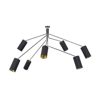 Array 7 - Light Brass Unique/Statement Pendant