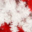 Arbre de Noël artificiel 6 pi avec 300 lumières à DEL blanc chaud, 904 branches pliables, rouge - aspect bonbon pour arbre de décoration festive, 6 pieds de haut, flexible et style maison de vacances Joy