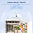 Mini Fridge with Freezer, Wheels, Refrigerator-108508125-130151983