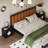 19.7'' W Nightstand Set Of 2, Bedside Table, Accent Storage Cabinet With Door-2143386483
