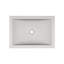 Lavabo de salle de bain rectangulaire encastré en béton Cabrillo NativeStone-37737140