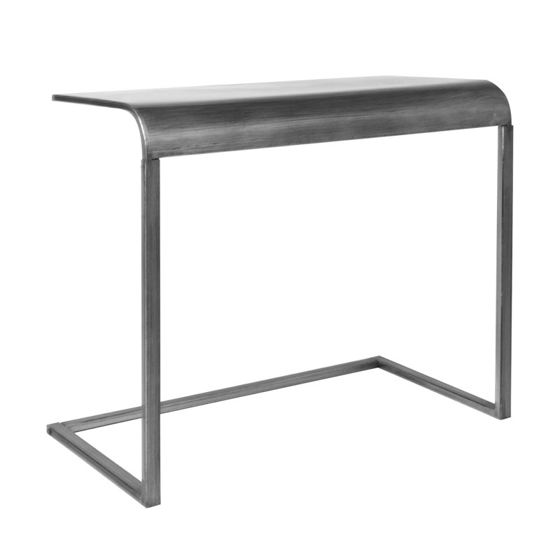 Table de bout compacte Diadra, Argent