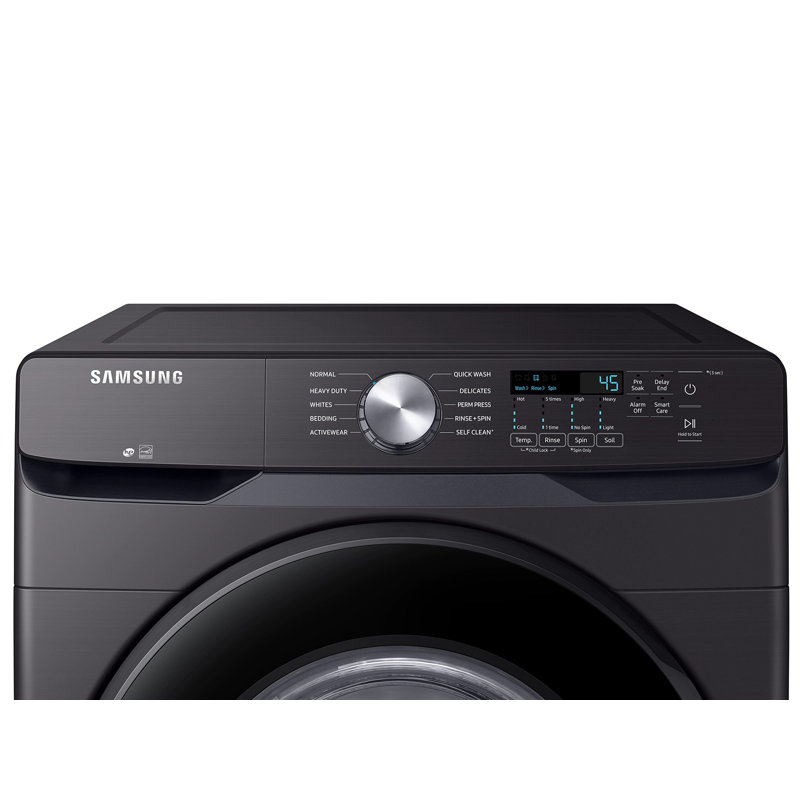 Samsung 4.5 cu. ft. Front Load Washer with Vibration Reduction Technology+, Black