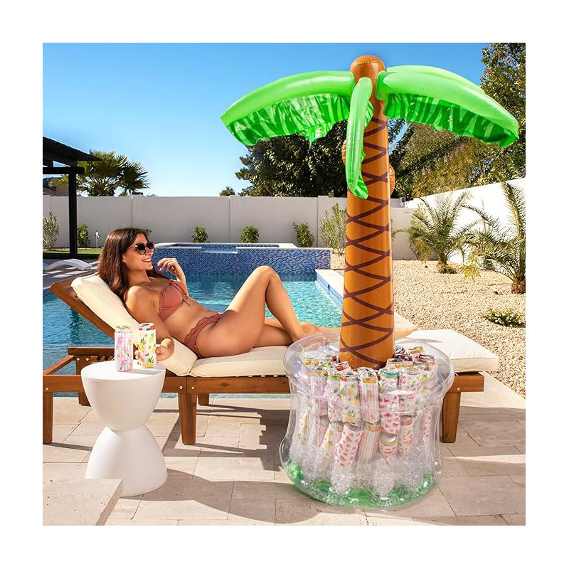 37 Quarts Inflatable Palm Tree Cooler