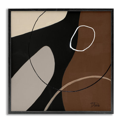 «Minimal Project Shapes», art de la giclée encadrée par Patricia Pinto