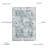5' X 7' Washable Non-Slip Area Rug