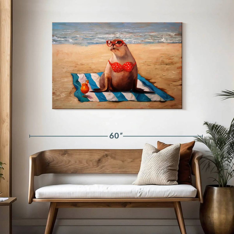 Brampt Beached, 30" H x 45" W
