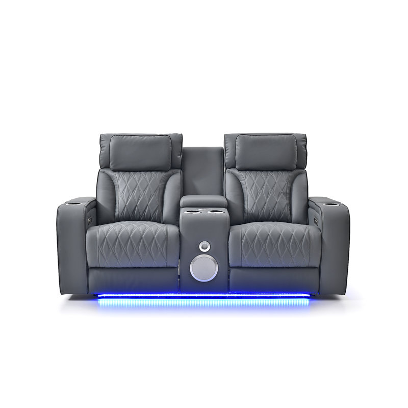 Causeuse inclinable Lumin G00805A-RL, gris