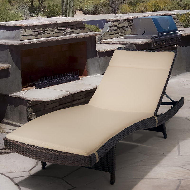 Ullman Outdoor Chaise Lounge , Cushion Included