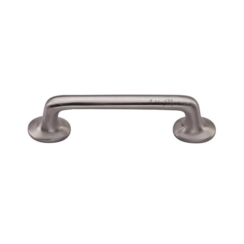 Satin Nickel 6" Solid Brass Cabinet Bar Pull