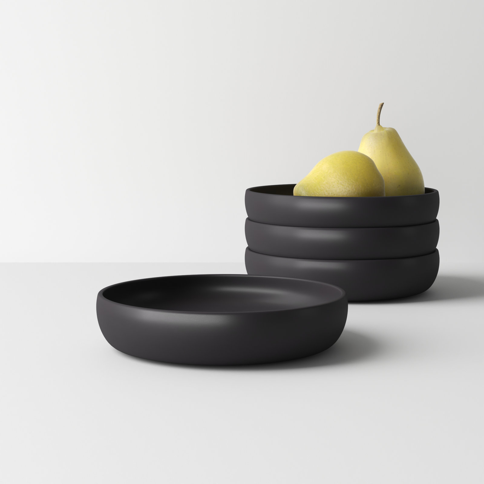 Borgen 33 oz. Salad Bowl, Basalt