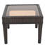Table d'appoint d'extérieur en osier Antibes-2112768988