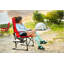 Chaise de réalisateur pliante portative surdimensionnée robuste avec table d'appoint et poche pour les activités de plein air-1206064683