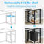 Antinarelli Metal Base Computer Table-1727814510
