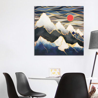 Ice Mountains - Print on Canvas