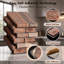 10 Pack 3D Self-Adhesive Brick Effect Wall Panels, Peel and Stick PVC Brick Wallpaper, 30 x 30cm Decorative Wall Cladding for Kitchen, Living Room & Office
