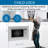 Equator Advanced Appliances 0.8 Cubic Feet 800 Watt Built-In Microwave