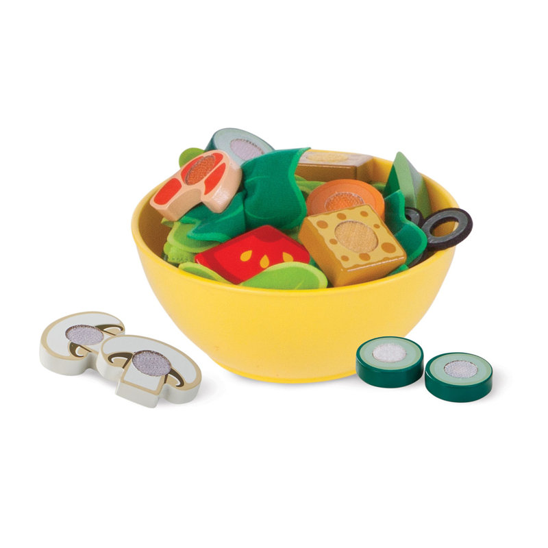 Slice and Toss Salad Play Food Set