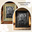 Cadre photo noir intemporel 1 pièce 5 po x 7 po avec décoration murale