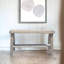 Banc de rangement en bois massif Minoo-1594534305