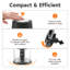 SUPERLEX Mini Food Chopper, 260W Electric Vegetable Chopper 500ml Bowl | Onion Dicer, Garlic Crusher, Compact Blender & Food Prep Machine for Fruit, Nuts & Veg