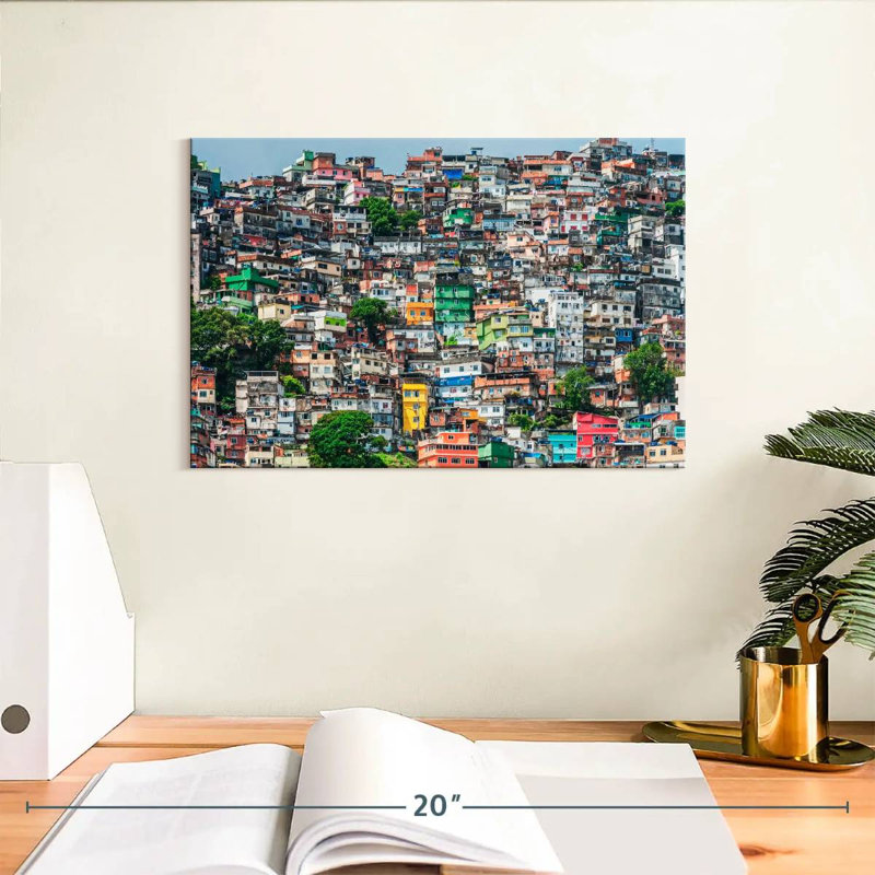 Lilie Slums Of Rio De Janeiro, H 8 po x l 12 po