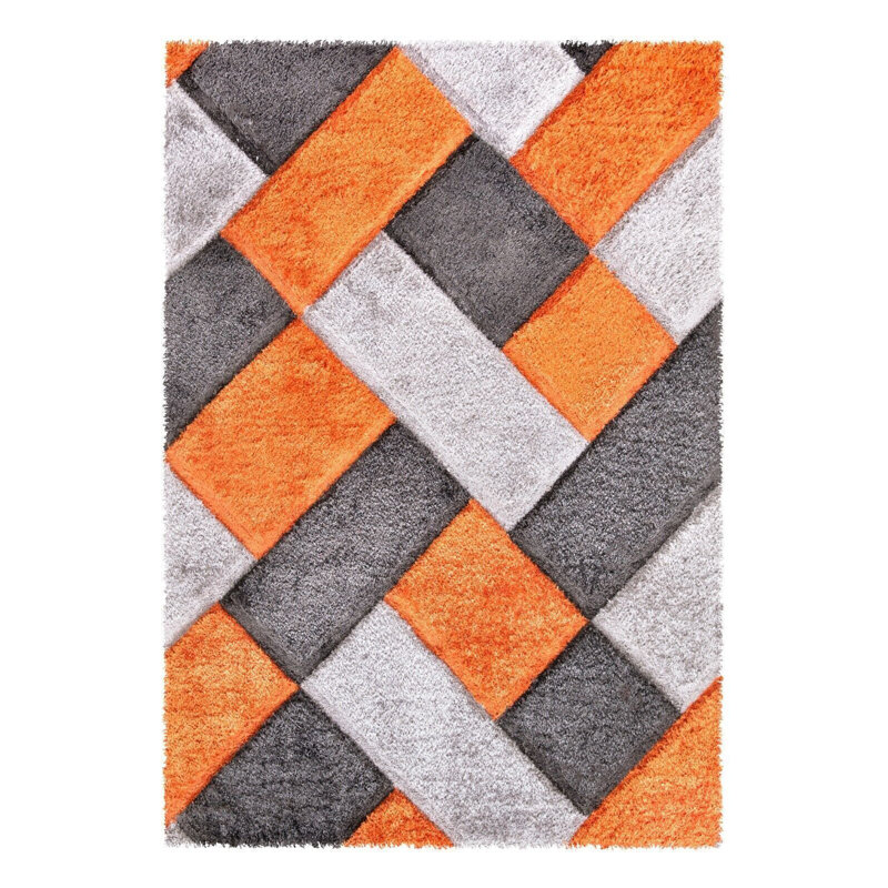 Geometric Area Rug, Rectangle 60 x 110cm