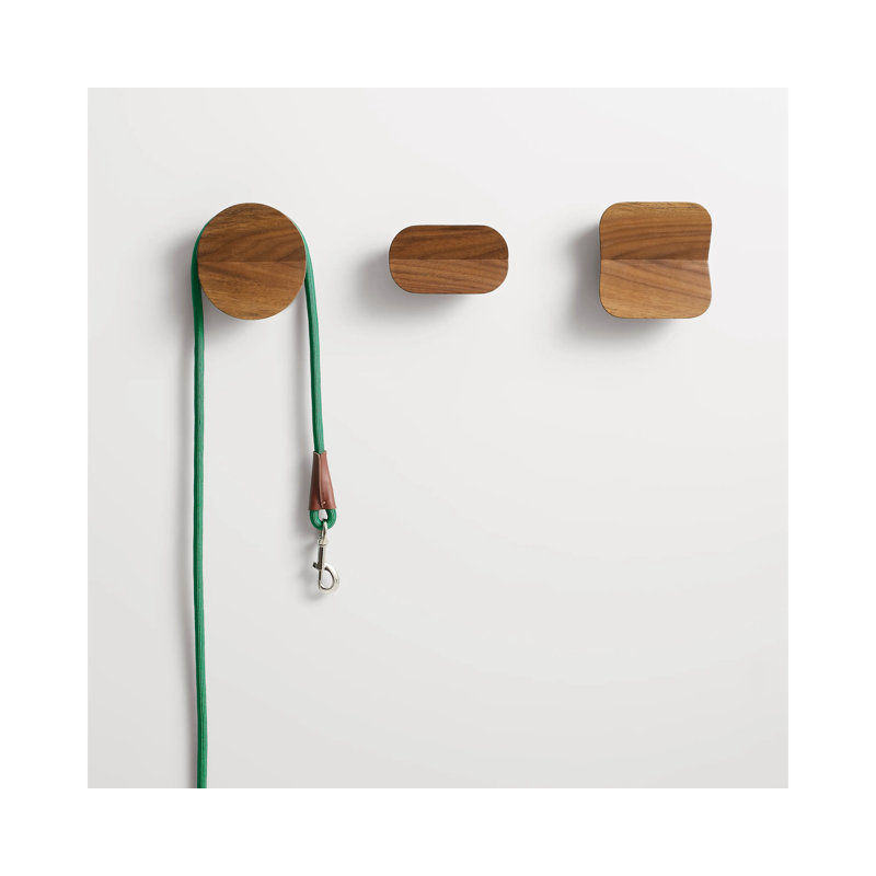 Uphold Wall Hook, Walnut
