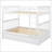 Full Over Full Bunk Bed With Drawers