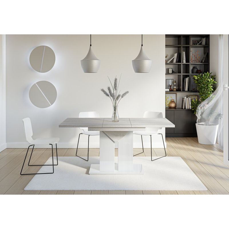 Trip 80 cm Extendable Rectangular Dining Table