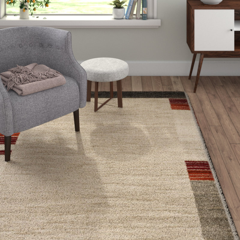 Abstract Shag Area Rug, Rectangle 200 x 290cm