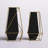 Santino Metal Decorative Vase with Gold Wire Accents