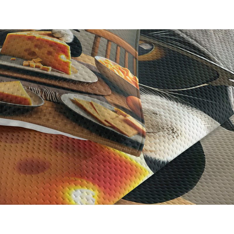 Polyester Coverlet, King Coverlet + 2 Standard Shams