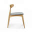 Ensemble de chaises de salle à manger rétro en bois d'hévéa avec dossier ergonomique, ensemble de 2-246809113