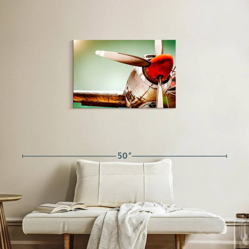 Mehar Retro Propeller, 20'' H x 30'' W
