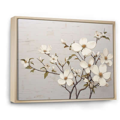 " White Dogwood Blossom Scenery VII "