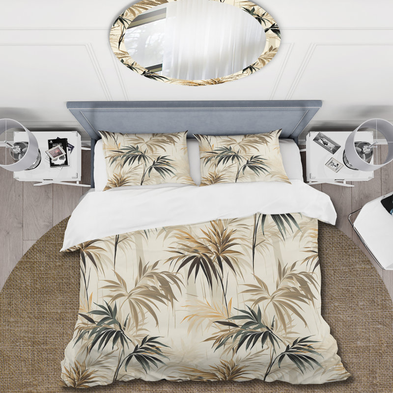 Literie Driftwood, Housse de couette simple + 1 taie décorative stan