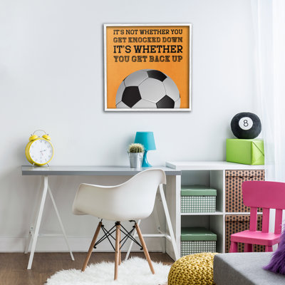 Giclée encadrée «Don't You Get Back Up», conception de Marcus Prime