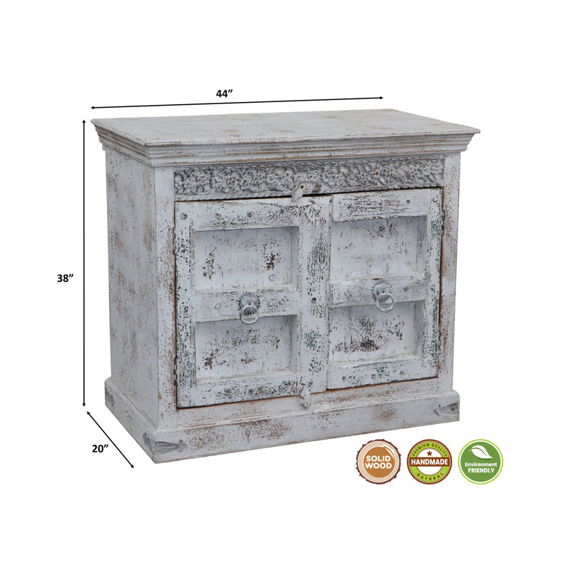 Buffet en bois massif Bibbins Mango