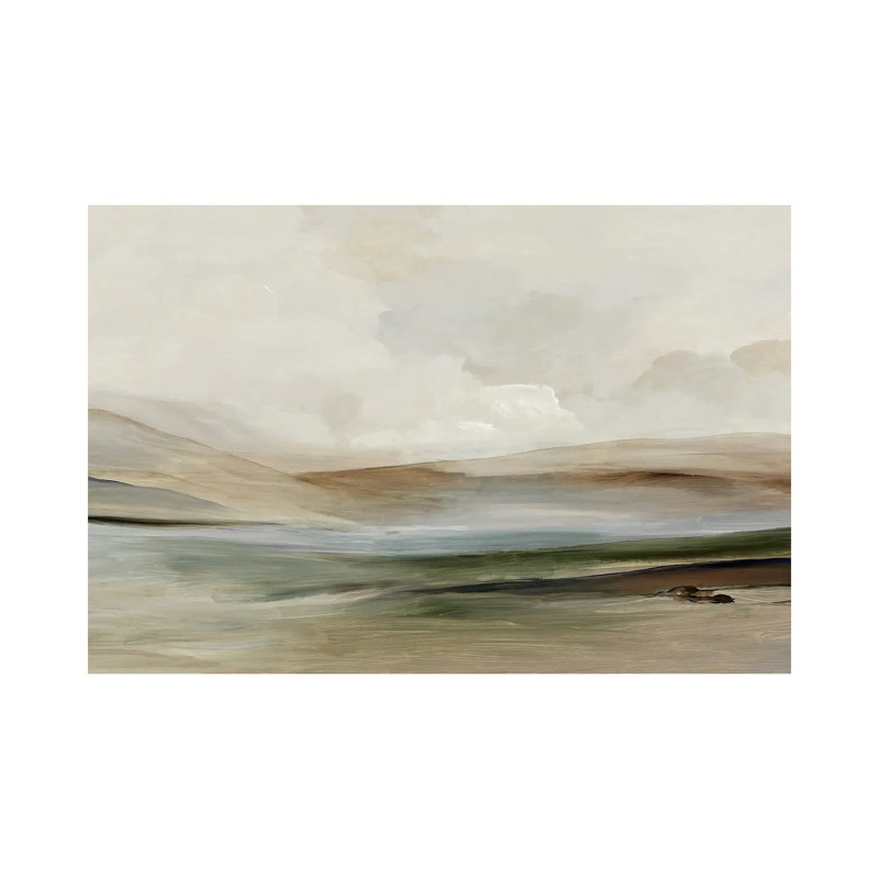Echoes of Solitude - Wall Art Print - Wrapped Canvas, 18" H x 26" W