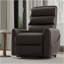 Fauteuil relevable en similicuir brun foncé Bentley-217097646