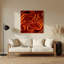 Art mural rouge Op Op 25-1533065605