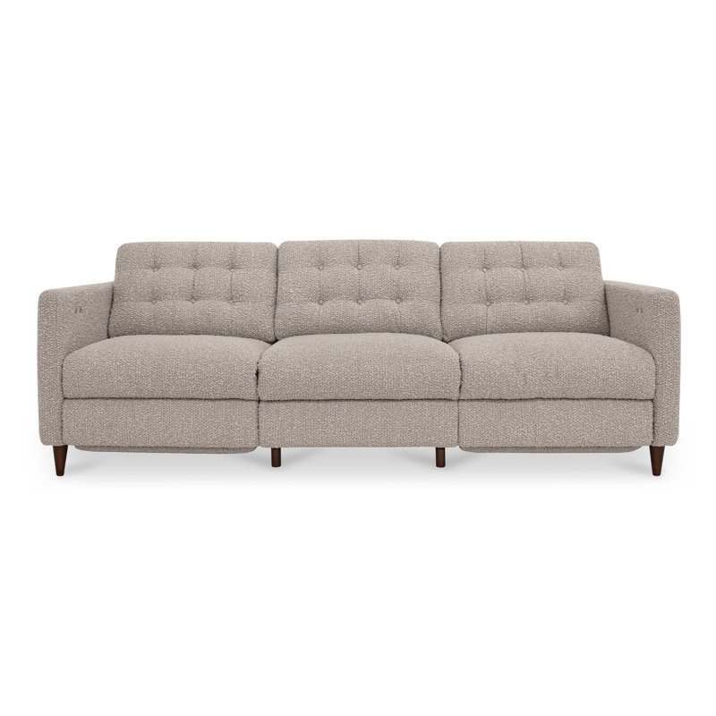Appiah Power Recliner Sofa Warm Grey