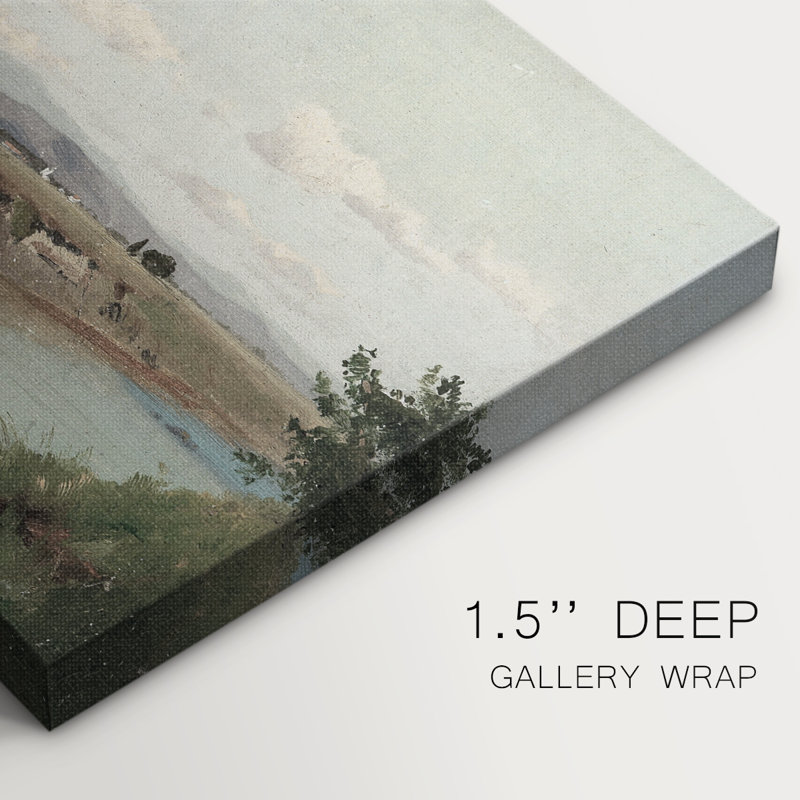 Paysages rétro-CDXC III - Cavas enveloppés de galerie, 8 x 12