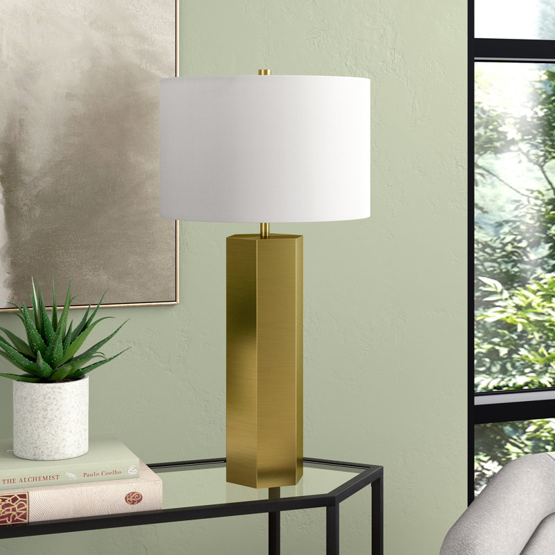 Lampe de table haute 27,25 po Nadene, Doré