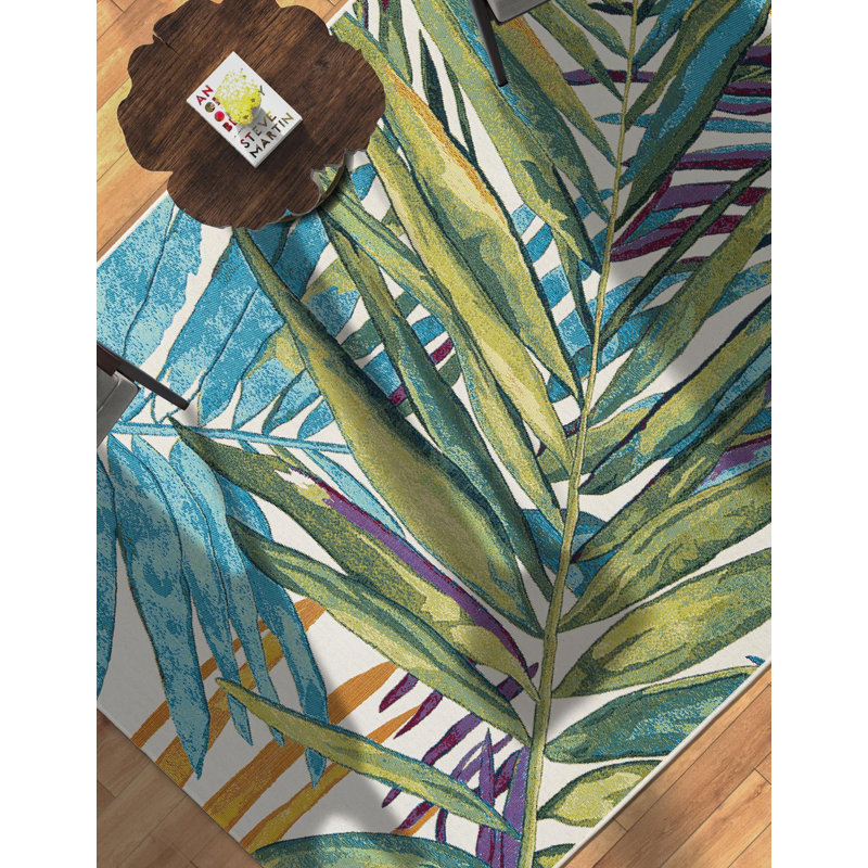 Jungle Terianna Rug, Rectangle 6'1" x 9'