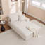 Chaise longue avec accoudoirs et canapé-lit rembourré sans assemblage, fauteuil surdimensionné dans une boîte-1453882020