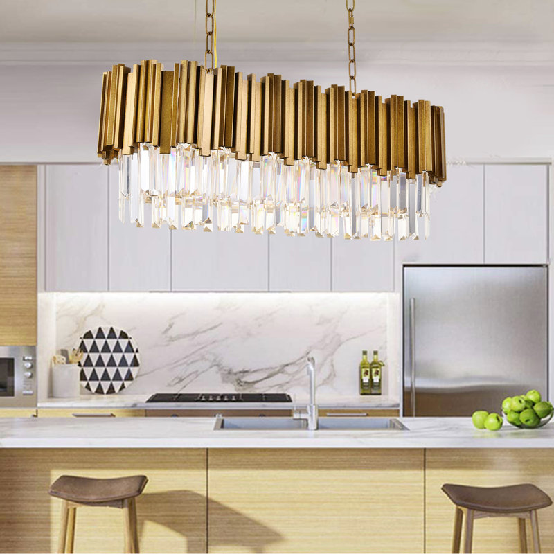 Mamuni 9 - Light Dimmable Tiered Chandelier