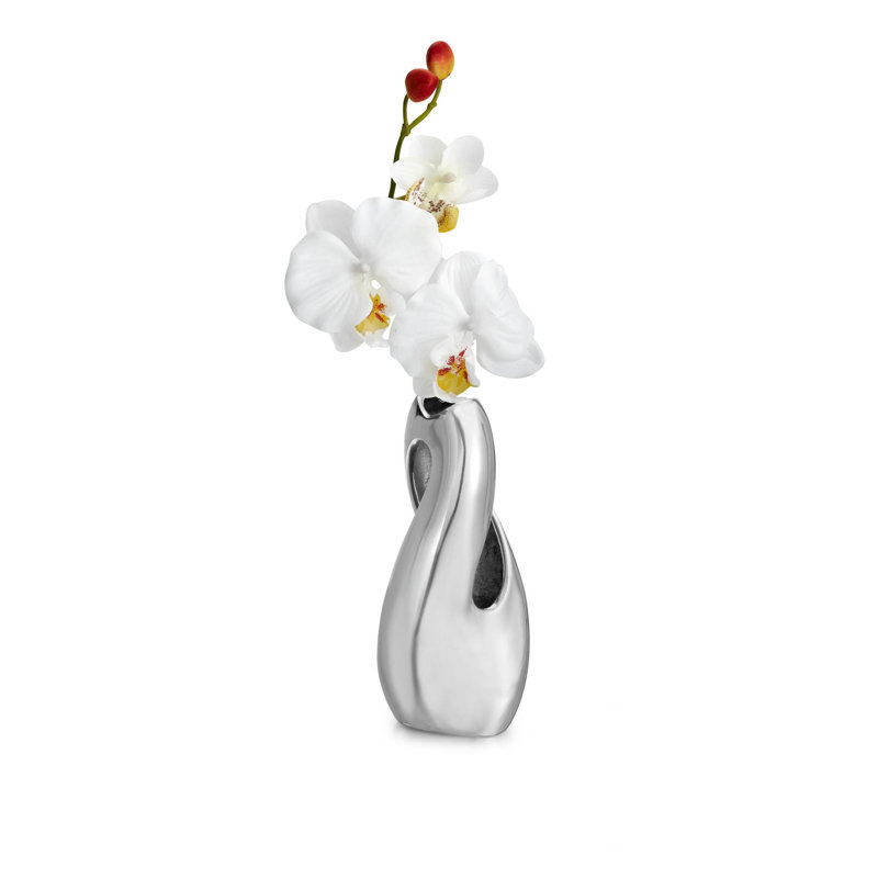 Nambe Twist Bud Vase