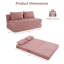 Canapé-lit pliant Boneless, canapé-lit convertible 3 en 1-204150551